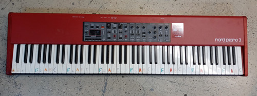 Non working nord - nord, piano
